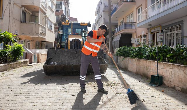 Narlıdere'de kapsamlı temizlik seferberliği
