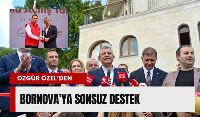 Özgür Özel’den Bornova’ya tam not