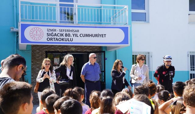Seferihisar’da okullarda afet tatbikatı!