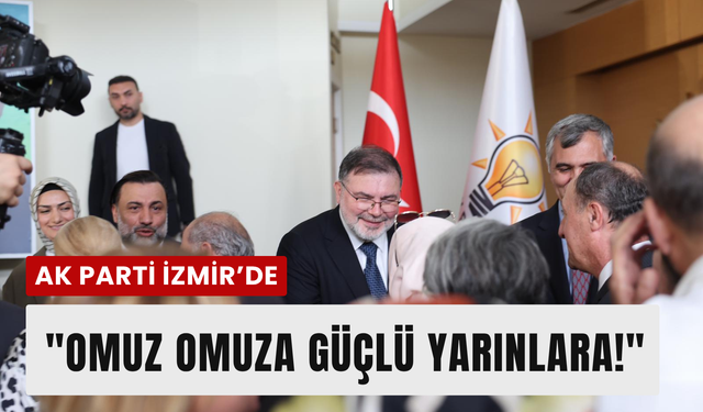 AK Parti İzmir’de bayramlaşma programı düzenlendi