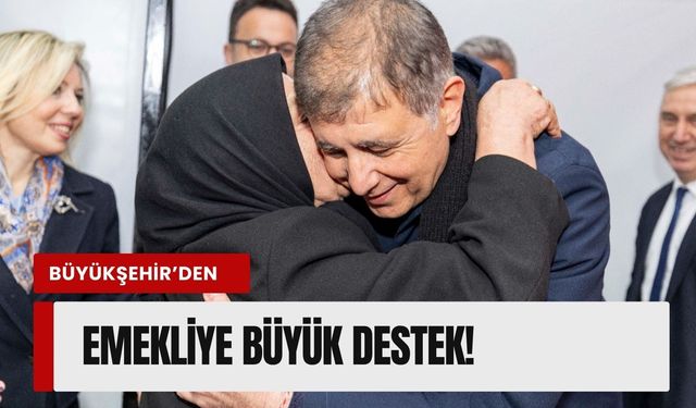 Büyükşehir'den emekliye büyük hamle