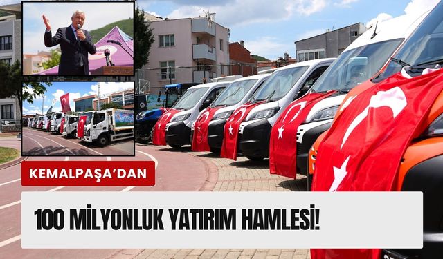 Kemalpaşa Belediyesinden 100 milyonluk hamle!