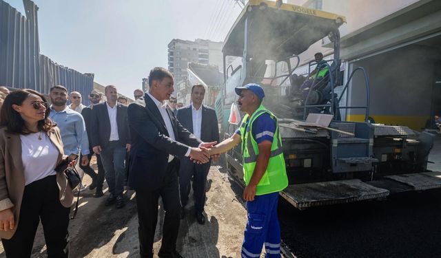 Büyükşehir ve Bornova’dan Çamdibi’nde büyük iş birliği