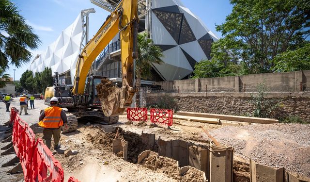 İzmir'de 3 milyar liralık proje adım adım ilerliyor