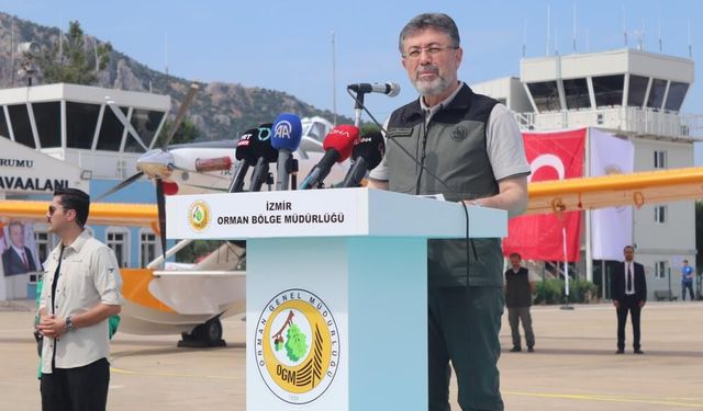 İzmir’de dev filo açıklandı: Yangına karşı büyük üs!