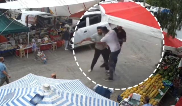 İzmir pazarında zabıtaya saldıran şahıs cezaevinde!