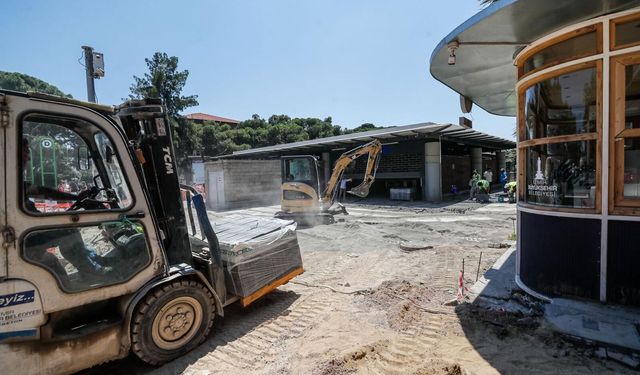 Binlerce kişinin kullandığı aktarma merkezi yenileniyor