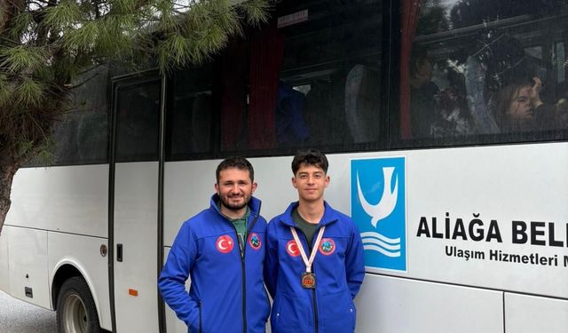 Aliağa’dan milli gurur: Eymen Vatansever Türkiye’yi temsil edecek