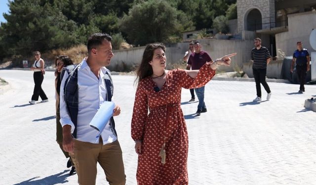 Çeşme’de ulaşımı rahatlatacak yeni yol tamamlandı