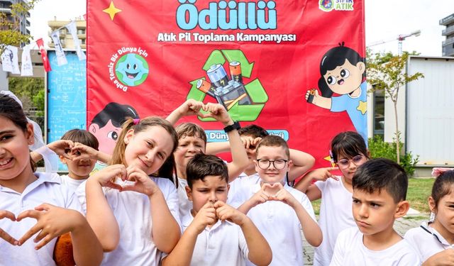 Atık piller toplandı, ödüller kapıldı!