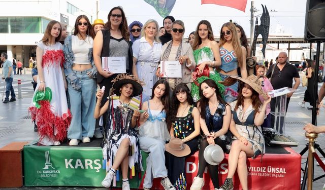 Çöp değil sanat: Karşıyaka’da muhteşem dönüşüm