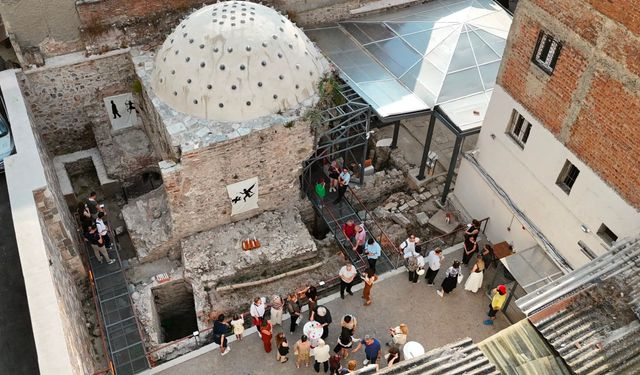Tarihi Kıllıoğlu Hamamı’nda ‘Görünmeyen Formlar’
