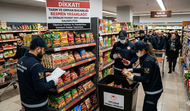 Market raflarına flaş karar: Tarım ve Orman Bakanlığı resmen yasakladı!