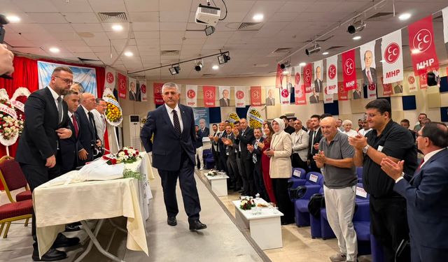 MHP Çeşme’de, İl Başkanı Veysel Şahin’den 'Sağlam İç Cephe' çağrısı
