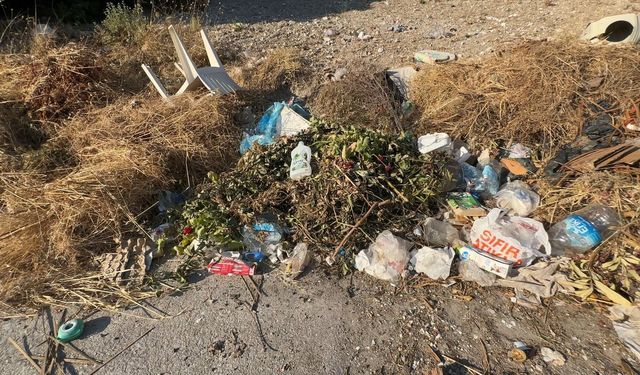 Mordoğan’da çöp krizi büyüyor