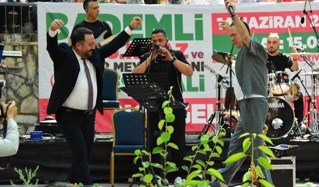 Bademli’de kiraz coşkusu! Sümer Ezgü konseri festivale damga vurdu