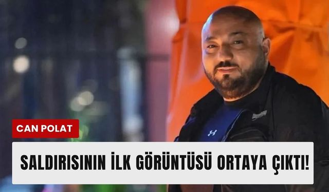 Alaçatı'da Can Polat'a saldırı anından ilk görüntü