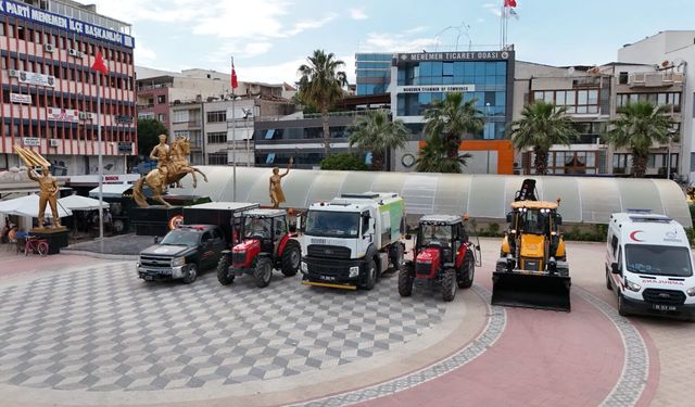 Menemen'de araç filosu güçlenmeye devam ediyor