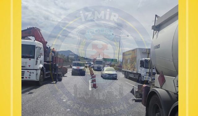 Karşıyaka kavşağı'nda yol çalışması: Trafik yoğunluğu yaşanıyor