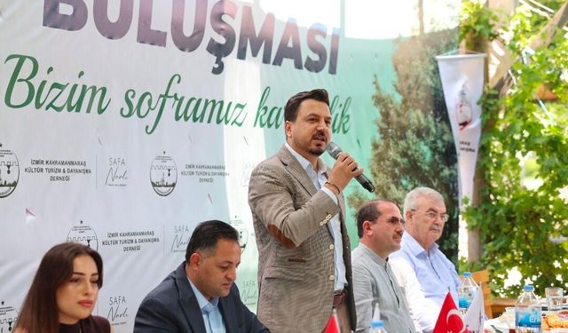 İzmir’de Maraşlılar aynı sofrada buluştu