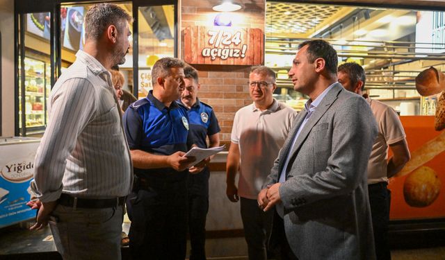 Bornova’da gece yarısı kontrolleri başladı