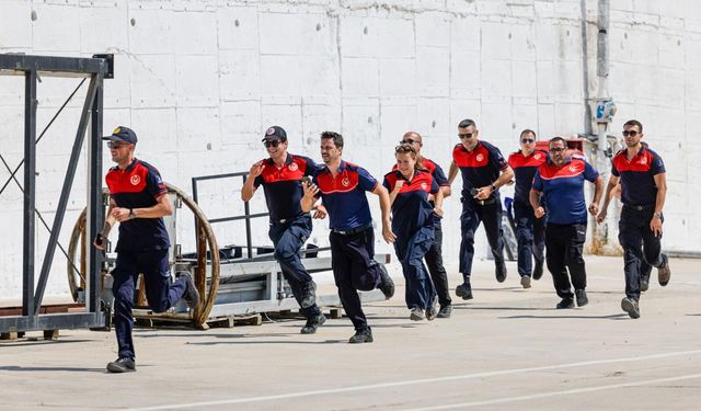 İtfaiyede afet hazırlığı güçleniyor: 110 personel özel eğitimde
