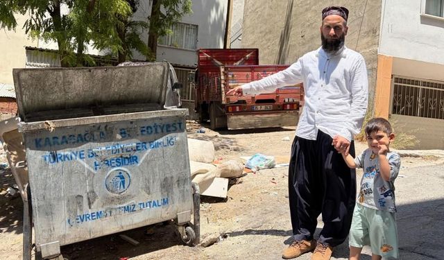 İzmir'de 400 bin TL'lik macera: ‘Poşet’ sandı, çöpe attı!