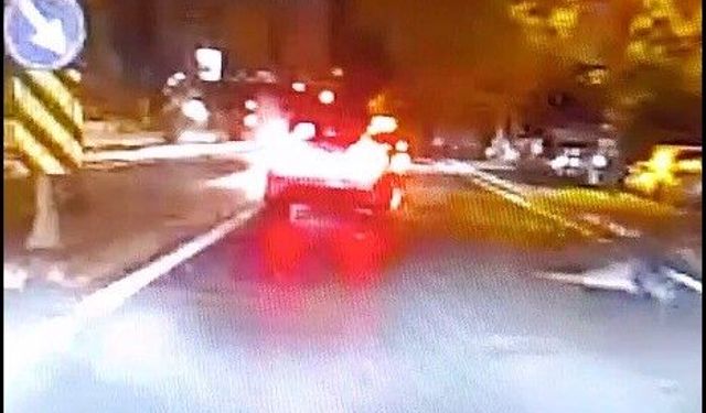 İzmir'de belediye çalışanının öldüğü kaza kamerada!