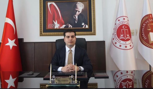 Çeşme'nin yeni Başsavcısı Mert Tataroğlu koltuğu devraldı!