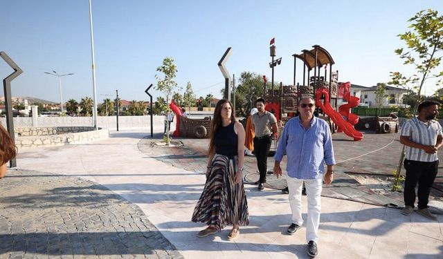 Başkan Denizli park ve spor alanlarındaki çalışmaları inceledi