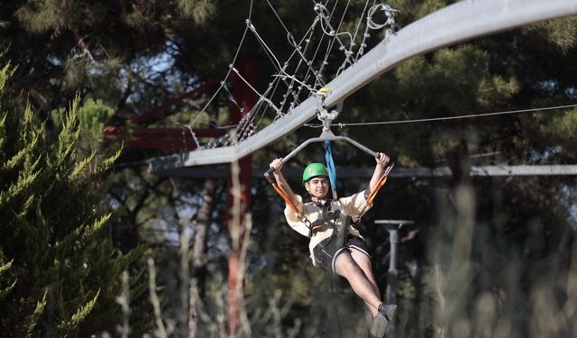 Macera Parkı yaz sezonuna ücretsiz açılışla başladı