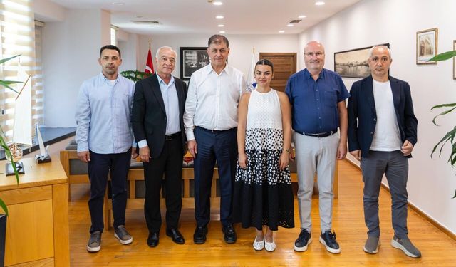 Başkan Vekili Gümüş’ten Cemil Tugay’a ziyaret