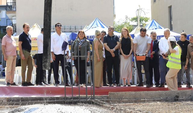 Konak’ta Beştepeler Taziye Evi’nin temeli atıldı