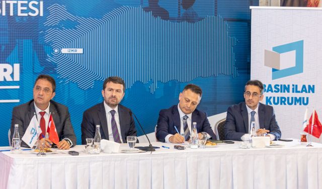 BİK Genel Müdürü Abdulkadir Çay, İzmir'de bölge basınının temsilcileriyle bir araya geldi