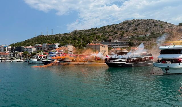 100. Yılında Denizcilik ve Kabotaj Bayramı Çeşme’de coşkuyla kutlandı