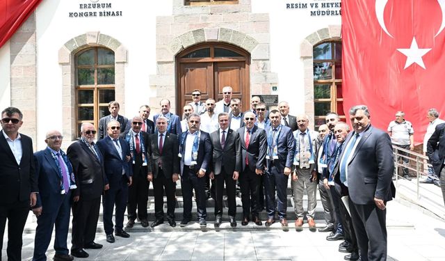 İzmirli Erzurumlulardan memlekete anlamlı ziyaret