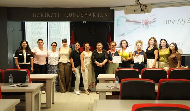 Menderes'te kadın sağlığı için farkındalık eğitimi