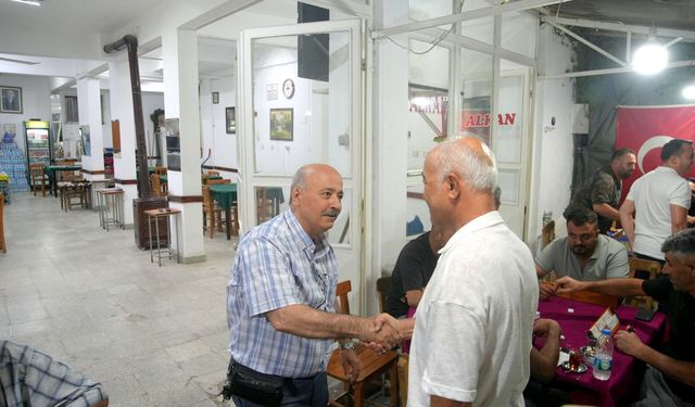 Seferihisar'da Fuat Gümüş'ten çözüm odaklı ziyaret