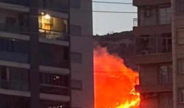 İzmir'in iki ilçesinde korkutan yangın!