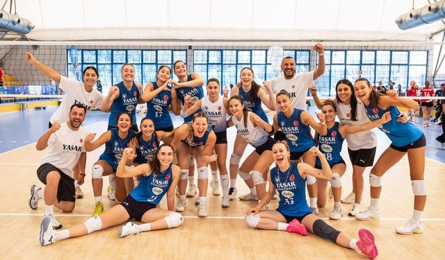 Yaşar'ın kızları Avrupa'da ilk 5'e girdi