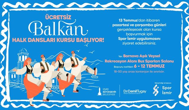 İzmir’de Balkan rüzgarı esecek!