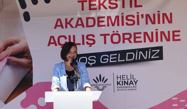 Karabağlar Belediyesi Tekstil Akademi kadınların hayatını değiştiriyor