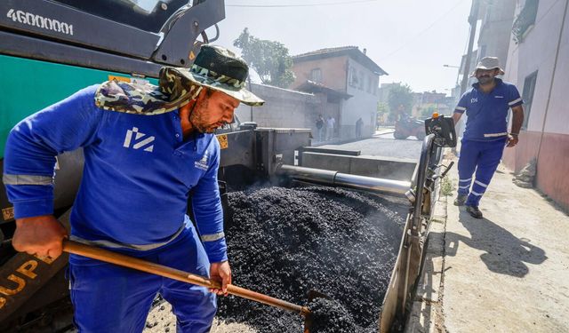 Küçük Menderes'te yol seferberliği