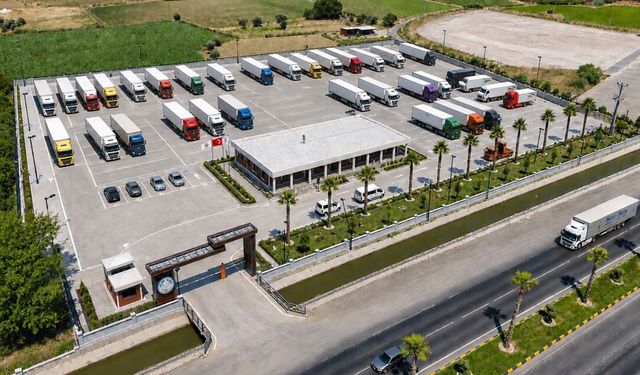 Menemen Belediyesi’nin yeni TIR Garajı açılışa hazırlanıyor