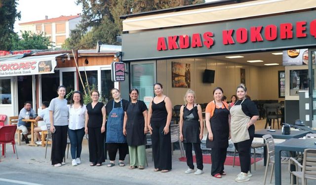 Ödemiş'te erkek eli değmeyen sokak: 12 dükkanın 12’si de onlara emanet!