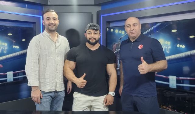 Vücut geliştirmede tarihi başarı: Mr. Olympia dereceli Nihat Kaya, İsam Akgül’ün konuğu oldu