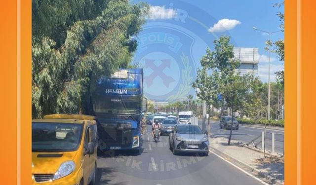 İzmir'de trafik alarmı: Ankara Caddesi'nde arızalı araç yoğunluğu