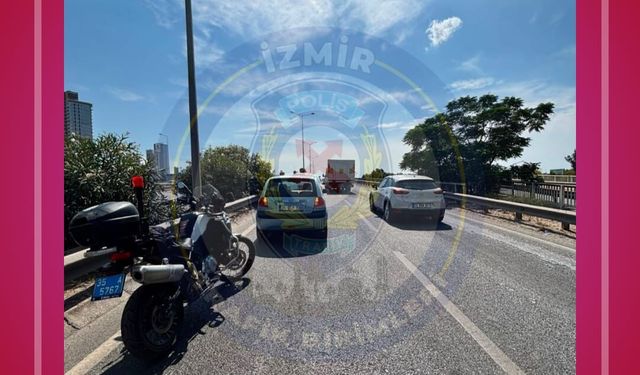 İzmir Ankara Caddesi'nde trafik kazası
