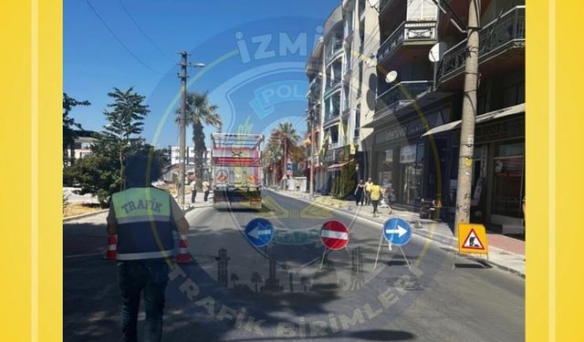 İzmir Buca’da sürücülere yol çalışması uyarısı!