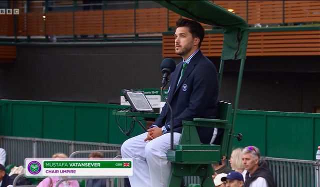 Wimbledon'da Türk hakem gururu